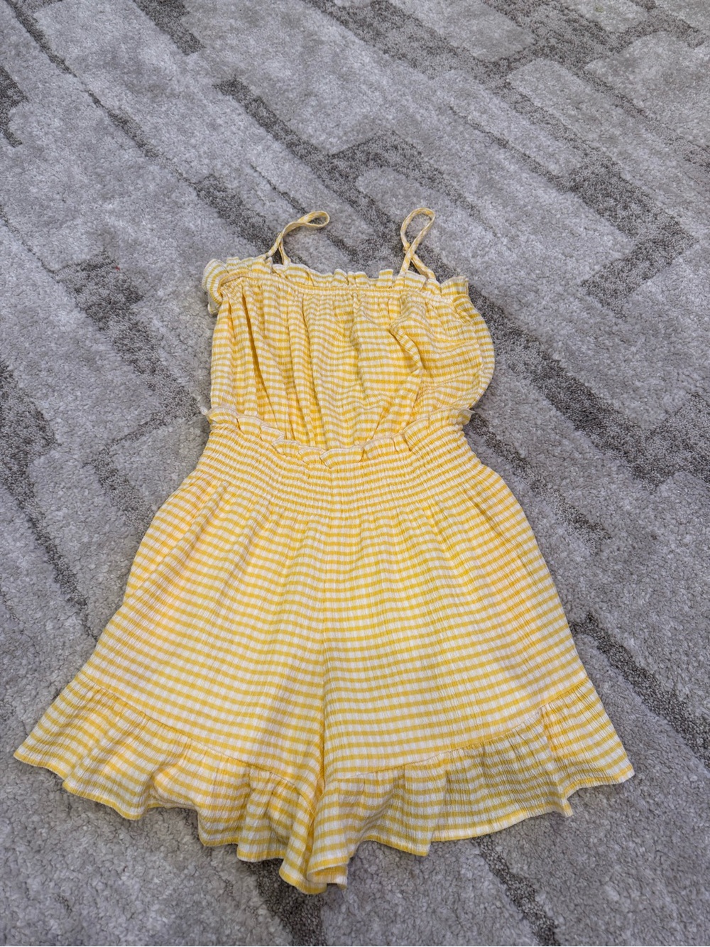 Yellow Romper